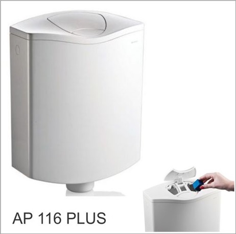AP 116 Plus - Kataloška šifra: 136.444.11.1 Alpsko bijela 